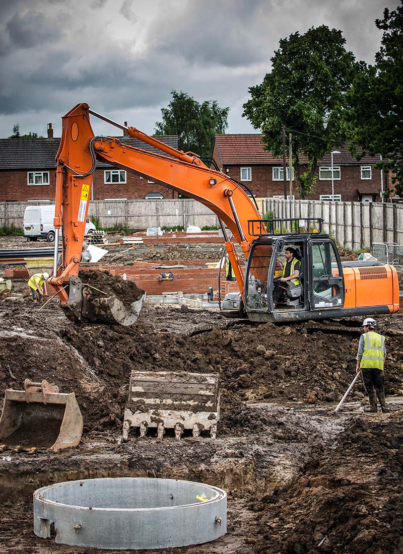 commercial excavation new construction